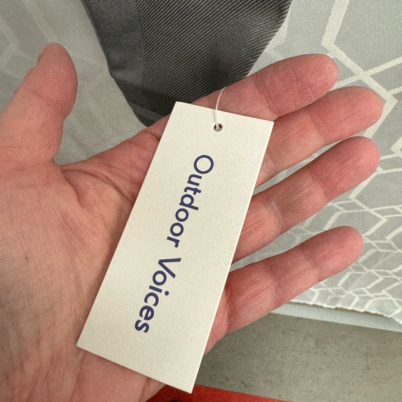 Outdoor Voices Seamless Smooth 7/8 Legging Graphite/Dove S - Picture 3 of 9